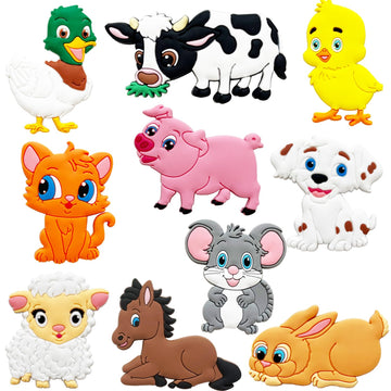 Refrigerator Magnets For Toddlers 1-3 - Farm Animal Magnets For Fridge - Baby Magnets For Refrigerator 1 Year Old - Toddler Frid