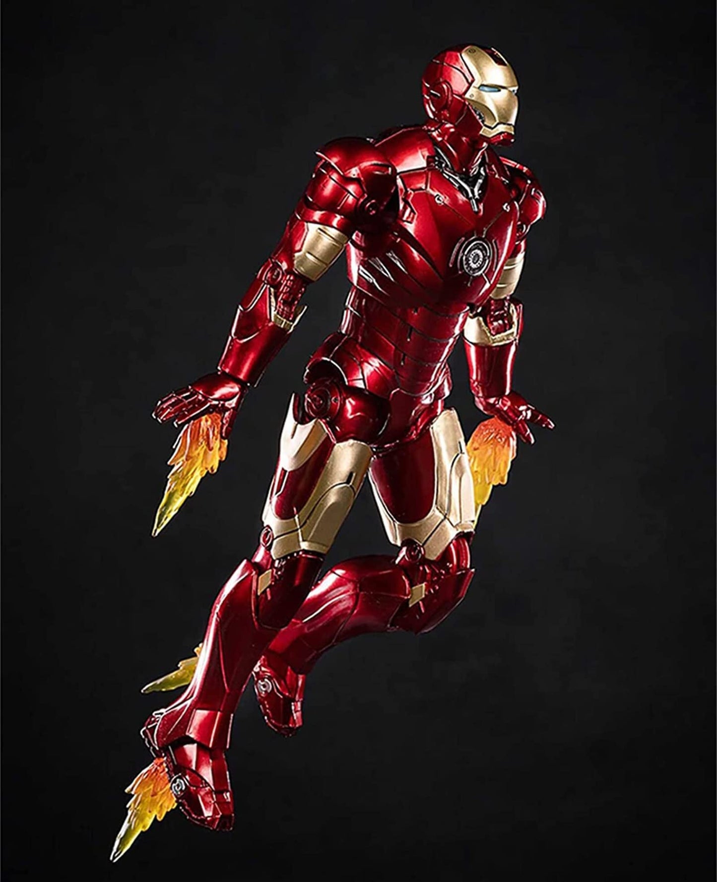 Lonullymege Mk3 Ironman Action Figure-7 Inch Deluxe Painting Exquisite Collection Mark Model Gift (Mk Iii)