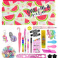 Choosenow 20Piece School Stationery Combo | Large Capacity Scented Pencil With Real Fruit Fragrance | Complete Designer Station