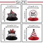 LASKYER Happy 45th Birthday Party Decorations, Glitter Shiny Honeycomb Table Centerpieces 45 Years Old Birthday Party Photoprop