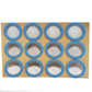 MAGICYOYO Yo-Yo Silicone Response Pads- Blue of 12 - Slim for MAGICYOYO K1
