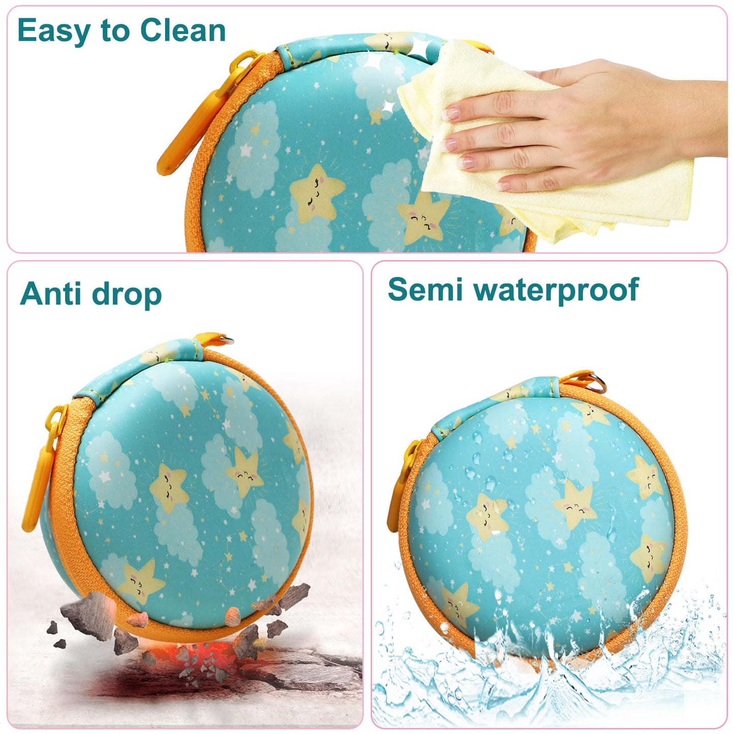 LTGEM Case Compatible with Tamagotchi Pix/Tamagotchi Original/Tamagotchi Nano x/Tamagotchi Hello Kitty/Tamagotchi Uni Protective Carrying Electronic Pets Case with Lanyard Neck Strap(Green)