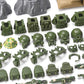 Feleph Military  Pack Army Toy Set Building Block for Soldier Figures  Camouflage Combat Suit WW2 Model SWAT Gear Piece Accessories Equipment Kit