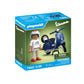 PLAYMOBIL Cars 71622 1969 Vespa 150 Sprint Veloce  Blue  Faithful Model for Collectors and Fans  Includes Versatile Accessories and Detachable Spare Wheel
