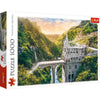 Trefl Las Lajas Sanctuary, Colombia 1000 Piece Jigsaw Puzzle Red 27'X19' Print, Diy Puzzle, Creative Fun, Classic Puzzle For Adults And Children From 12 Years Old