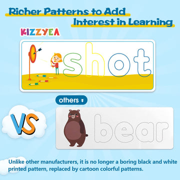 Learning Educational Toys And Gift For 3 4 5 6 Years Old Boys & Girls - See & Spell Matching Letter Game For Preschool Kids Learning Resources - Stem Educational Toys For Toddler Learning Activities
