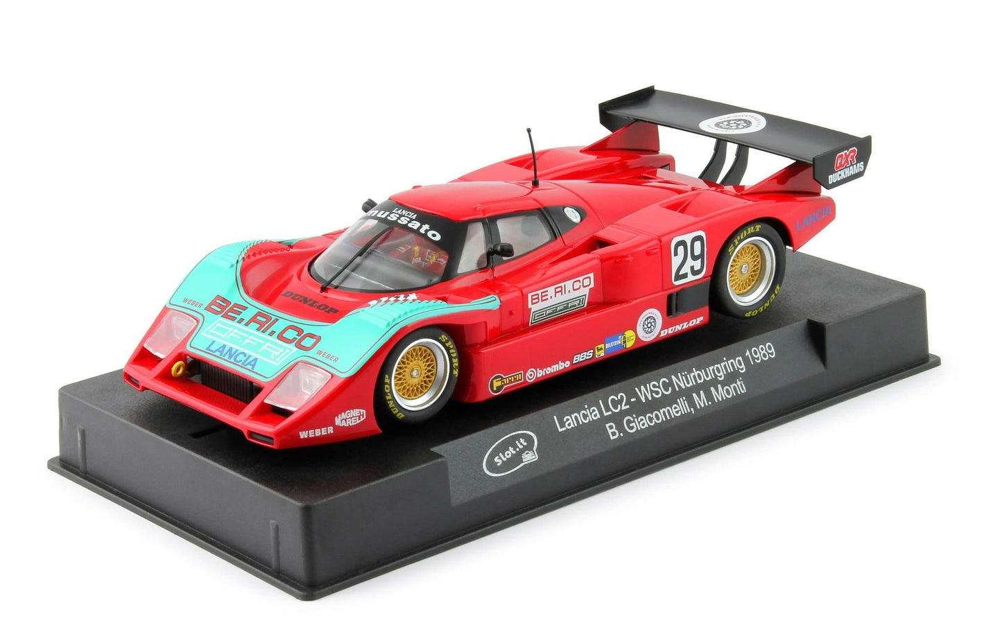 Slot It Ca21C Lancia Lc2 Wsc Nurburgring 1989 1/32 Scale Slot Car