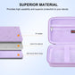 Elonbo Carrying Case for RG40XXV/RG405V, Purple Faux Leather Gaming Travel Bag, Model Y05ZZ, Mesh Pocket for Cables