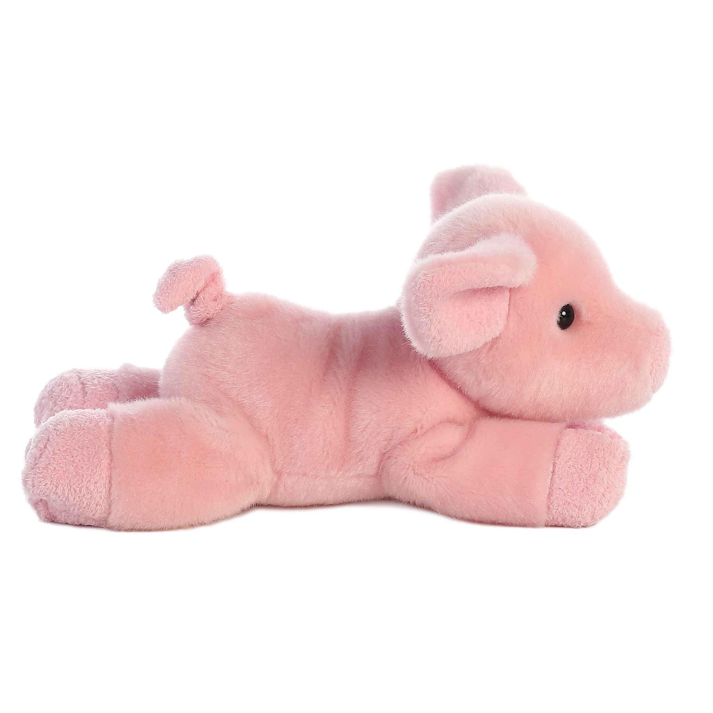 Aurora® Mini Flopsie™ Pickles Piglet™ Stuffed Animal, Pink, 8 Inches, Polyester, Model 31760