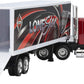 Wheel Master International Lonestar Tractor Trailer Play Toy Truck - Multicolor Metal, Realistic Design with Openable Doors for Kids