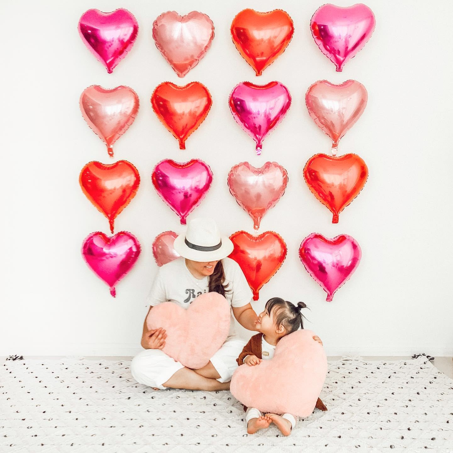 Red Heart Shaped Balloons Pack Of 12,18 Inch Love Valentine Balloons Heart Romantic Balloons For Valentines Day Propose Marriage