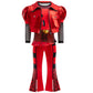 Lgandpg Red Costume Kid, Rise Of Red Costume Girls Halloween Dress Up 3Pcs Set