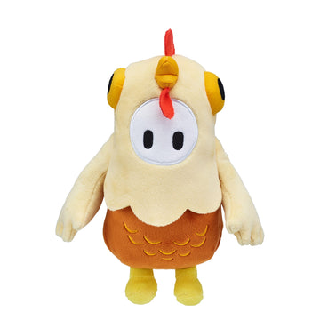 FALL GUYS Moose Toys Chicken Costume Bean Skin Official Collectable 8'' Cuddly Deluxe Small Plush Toy from The Ultimate Knockout
