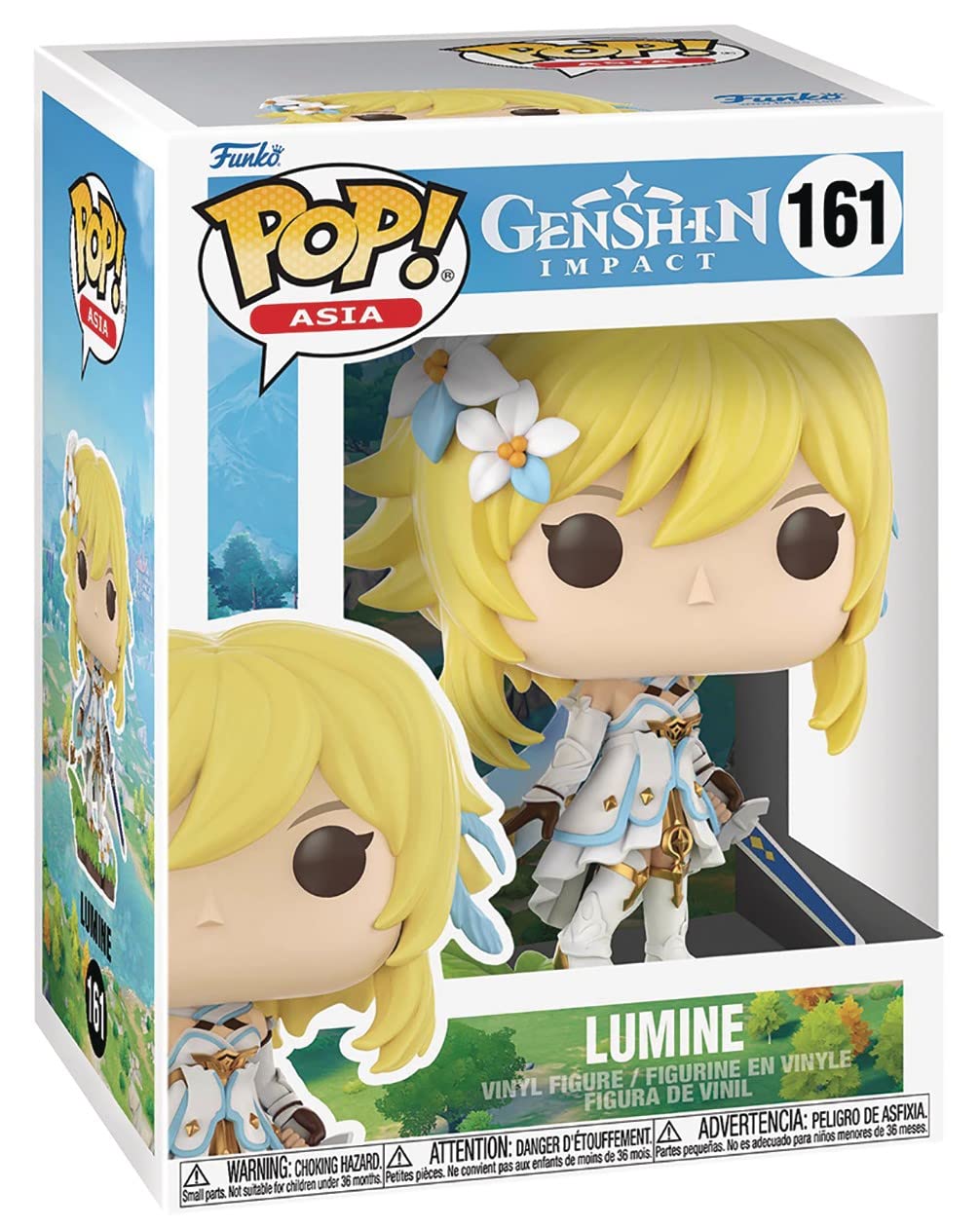 Pop Genshin Impact - Lumine Funko Vinyl Figure (Bundled With Compatible Box Protector Case), Multicolor, 3.75 Inches