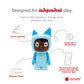 Tonies Creative Audio Character - Record And Upload Up To 90 Minutes Of Your Own Stories And Songs - Light Blue/Dark
