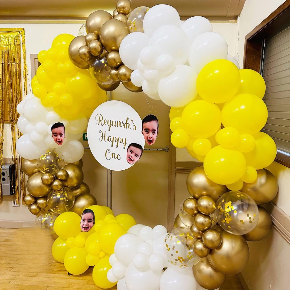 Yellow Balloons In Different Sizes 5 10 12 18Inch-134Pcs Yellow Balloons For Garland Arch