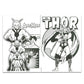 Comics Marvel Advanced Coloring Book Set for Adults - Featuring Iron Man, Thor, Spider-Man, Captain America - Heroic Coloring, Comics