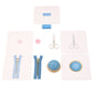 Kiddison Montessori Language Materials Objects With Identical Cards Matching Game Minitures Flash Cards Cleaning Tools Hair Acce
