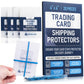 enhanced Bundle Trading Card Shipping Protector with Rubber Bands | Graded Cards Protectors  Sports Trading Card Shipping Supplies Packaging  TCG Baseball Cards Shippings Shield.