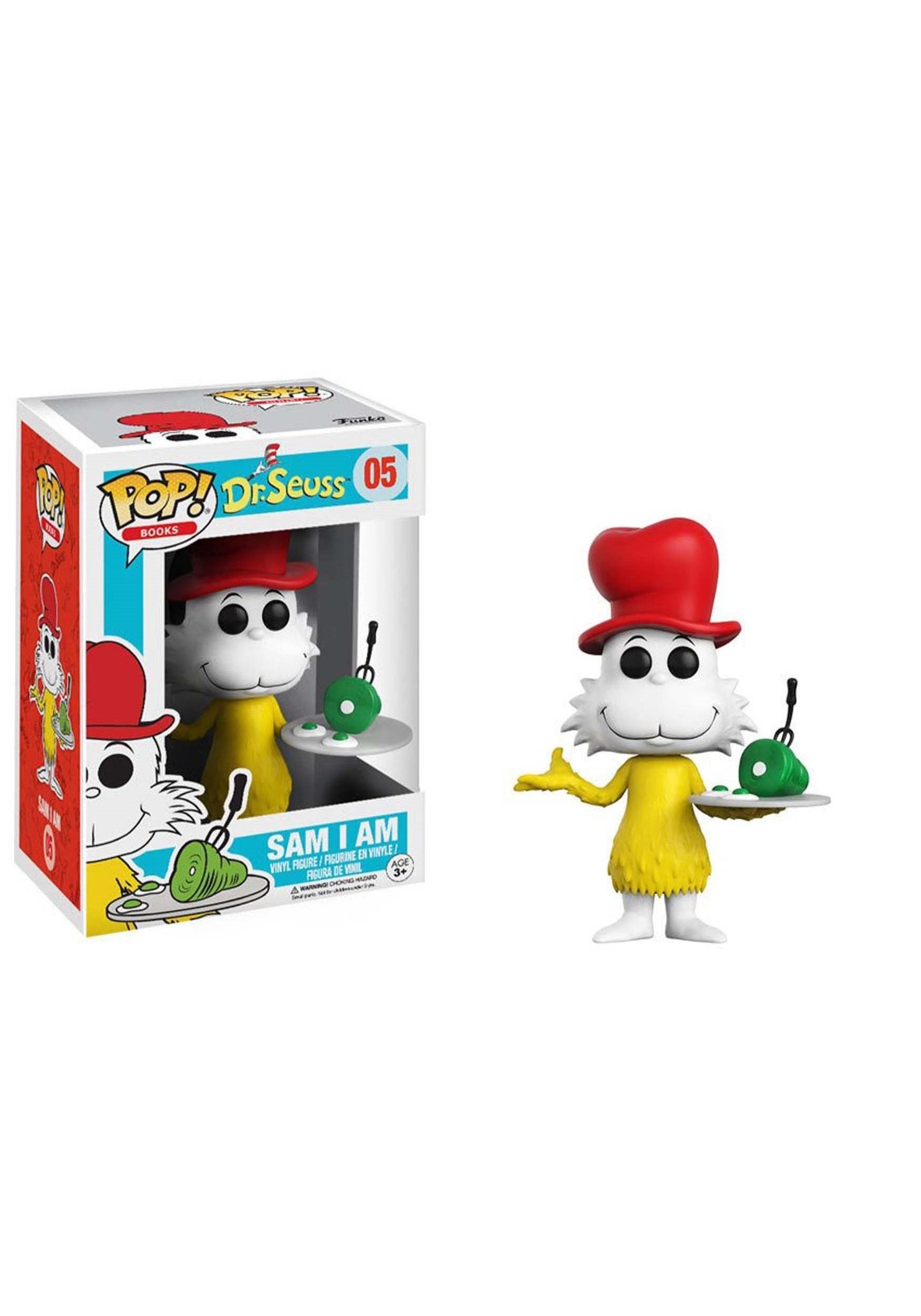 Funko Pop Books: Dr. Seuss Sam I Am Toy Figure