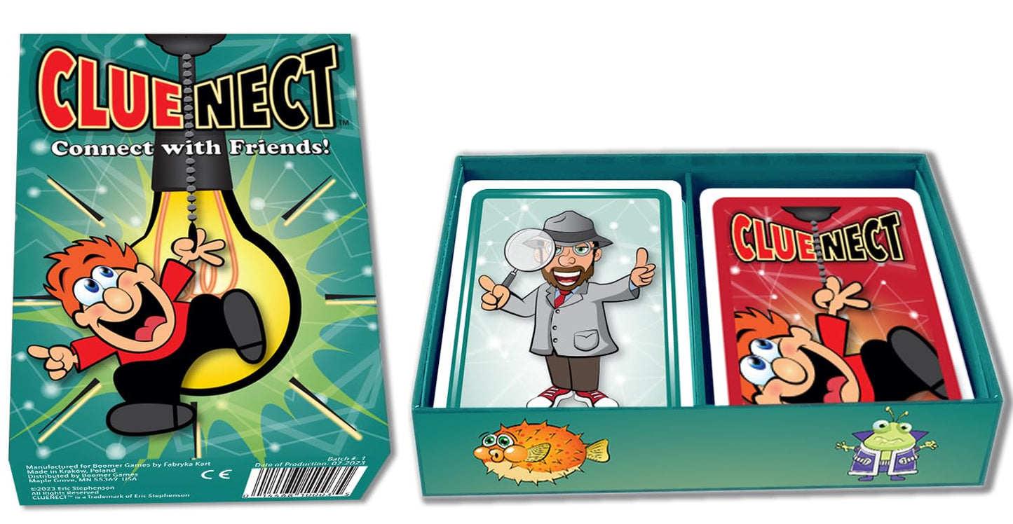 Cluenect: Wildly Fun Clue Decoding Game - Connect, Discover, & Laugh With Friends & Family – From The Makers Of Moose Master