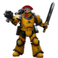 JOYTOY Warhammer 40 000 1/18 Action Figure Imperial Fists Legion MkIII Tactical Squad Sergeant with Power decorative replica blade Collection Model Christmas Birthday Gifts