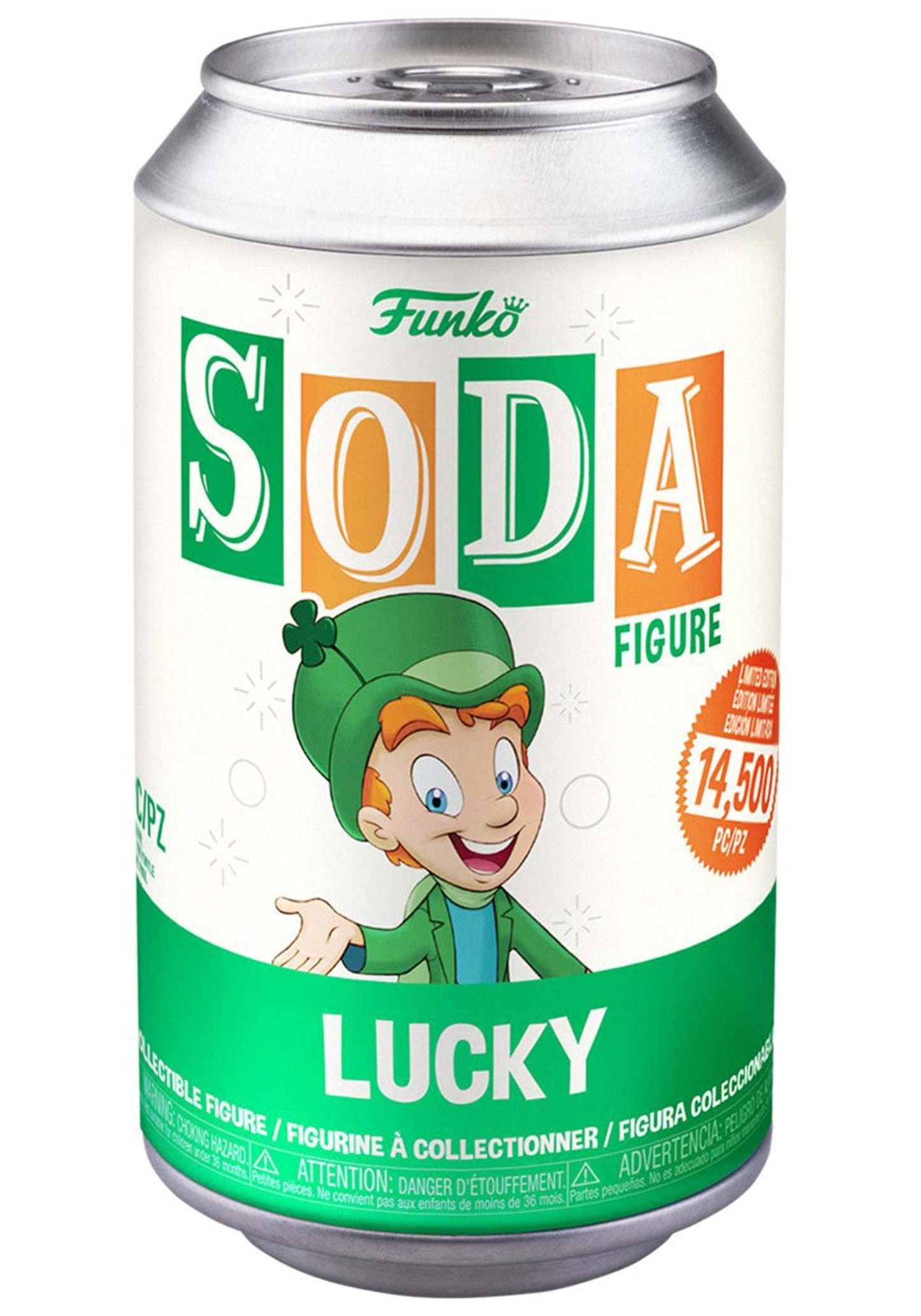 Funko Soda: General Mills Lucky Leprechaun 4.25'' Figure In A Can