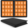 1000+ Pockets Trading Card Binder  enhanced 16 Pocket Card Binder  Ringless Side Loading Collection Album Holder Folders for MTG  TCG  Game Cards & Sports Cards (Black)