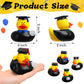 Sratte 24 Pack 2 Graduation Ducks Class of 2025 Diploma Grad Bulk Rubber Ducks for Cruise Student Adults Graduates Gift Prize Gr