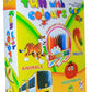 TOYSHOYE Fun with Colours| for Kids Colouring Games Art Craft | Board Games Colouring Sheets & Mandala Art Craft Board Kit with 