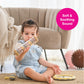 Edushape Rainsticks 8 Inch - Set Of 2 Rainmaker Toys For Babies, Sensory Tubes Musical Instrument, Rain Stick Baby Toy For Soothing Rain Sounds, Perfect Tummy Time Toys, Engaging Toddler Sensory Play