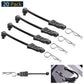 20pcs HobbyPark Universal 1/16 1/18 RC Car Body Clips and Pull Tabs Retainer Small R Pins for SCX24 TRX4M RC Vehicles Truck Bugg