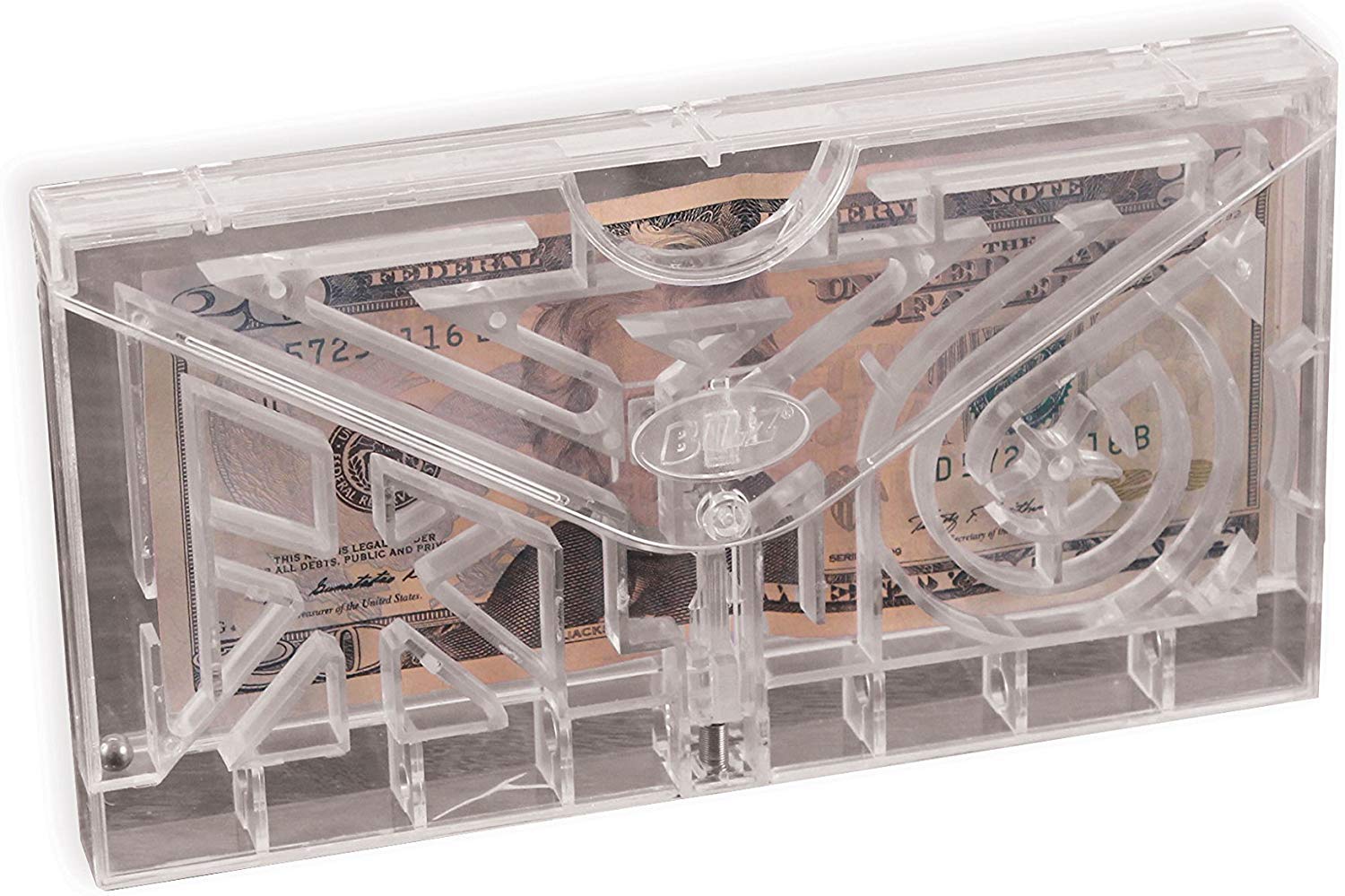 Bilz Money Maze - Brain Teasing Puzzle For Cash Or Tickets - Complete The Maze To Win The Cash - Perfect For Easter Baskets And Birthday Presents - Reusable Puzzle For Kids, Adults And All Ages