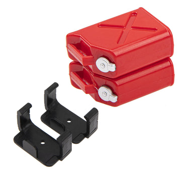 ShareGoo RC Simulation Decoration Plastic Mini Fuel Tank & Fire Extinguisher Compatible with Traxxas TRX4 Axial SCX10 Redcat Gen