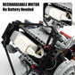 OWNONE 1 V8 Engine Model Kit - 8-Cylinder STEM Building Set, Large Red Plastic with Motor & LED Light, APP Control, 660 PCS