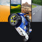 ZAVEIOP Remote Control Motorcycle, High Speed Self Balancing Single Wheel Stunt RC Motorcycle, 1/6 Scale 360 Rotating LED Flashl