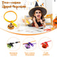Capoda Halloween Party Favor Zipper Bracelets Bulk Trick or Treat Bracelets Halloween Bracelets Set Halloween Party Favor Wristb