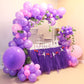 Kalor 5 Inch Purple Balloons,100 Pcs Matte Latex Balloons, Helium Balloons For Garland Arch,Happy Birthday Party, Baby Shower Decorations, Wedding Decorations