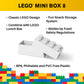 Room Copenhagen Lego Mini Box, Brick 8, White