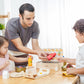 Plantoys Wooden Food And Beverage Kitchen Playset (3432) | Sustainably Made From Rubberwood And Non-Toxic Paints And Dyes