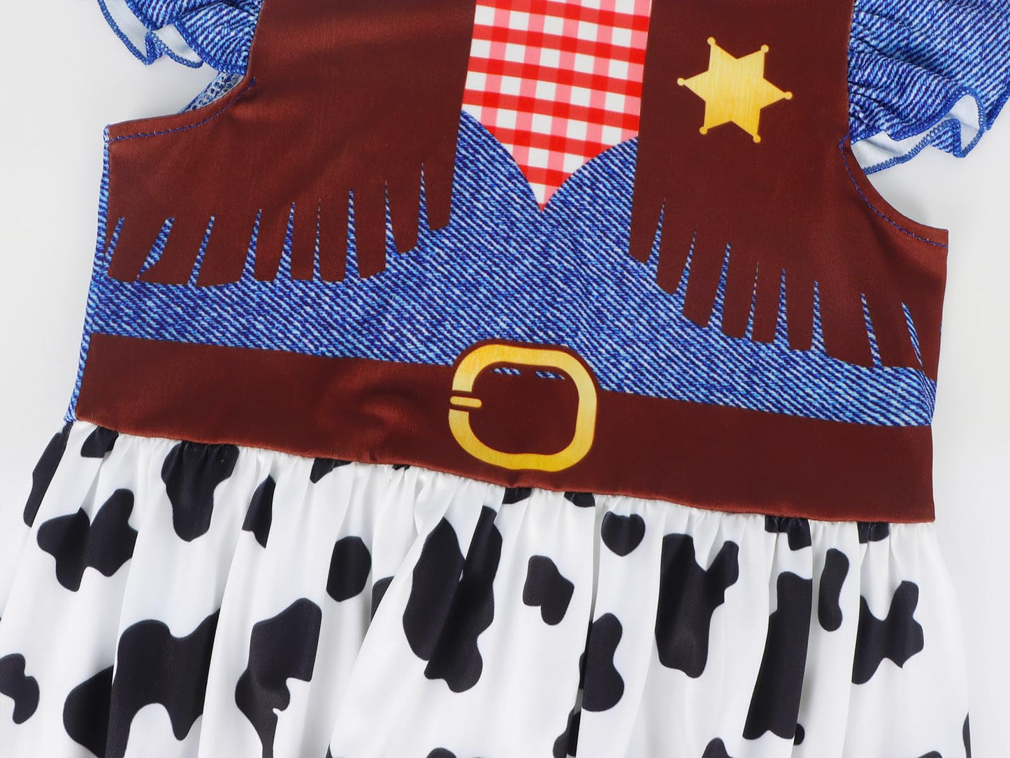 Eledobby Girls Princess Dress Toddler Halloween Dress Up Cosplay Costume Birthday Party Outfit 3-4T