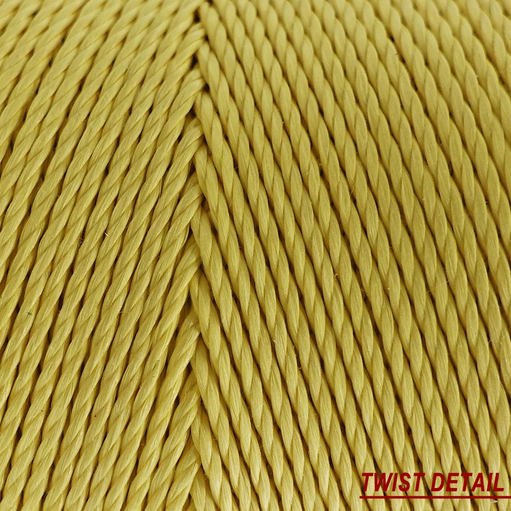emma kites Kevlar Kite Line 1000Ft 50Lb Twisted Kite String Abrasion Resistant Low Stretch Utility Cord for Outdoor Tactical Sur