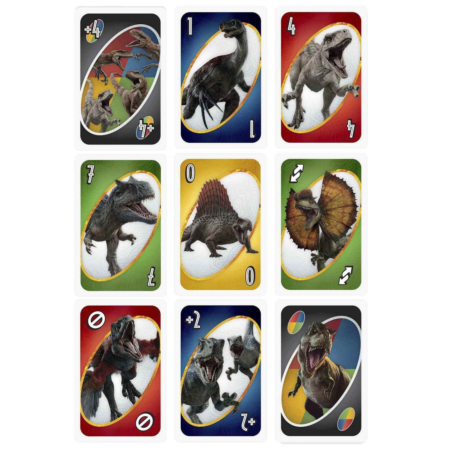 Jurassic World Toys Dominion Card Game with Themed Deck & Special Rule  Gift for Kid  mature-themed & Family Game Nights  Ages 7 Years Old & Up