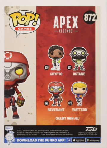 Funko POP Apex Legends Revenant Figure, Multicolor, Vinyl, Standard Size, Model 64000