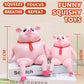 Cute Squishy Pig For Kids And Adults - 2Pack Of Sensory Stress Relief Pig Squeeze Toys To Anxiety, Funny Stretch Animal Splat To