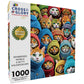 Cross & Glory - Whiskered World: A Kitty Kaleidoscope - Jigsaw Cat Puzzles For Adults 1000 Pieces | Vibrant | Challenging & Detailed