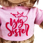 Jolitee Teddy Bear Stuffed Animal Big Sister Plush For Little Girls, Toddlers I'M A Big Sister Gift, 10 Inches