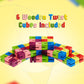6 Pcs Wooden Fidget Toy Twist Block Cubes Puzzle Sensory Toys Fidget Cubes For Teens Party Favors For Boys And Girls