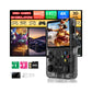 R36S Handheld Game Console  3.5 IPS Screen Retro Game Emulator with Open Source System  Portable Video Gaming Player with Built in 3000+ Games  64GB TF Card  Gift for mature-themeds Teens Kids  Black