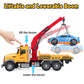 SASBSC Tow Truck Toys for 3 4 5 6 7 Year Old Boys Big Construction Toy Trucks for Boys Age 3-7 Friction Power Crane Truck Toy Re